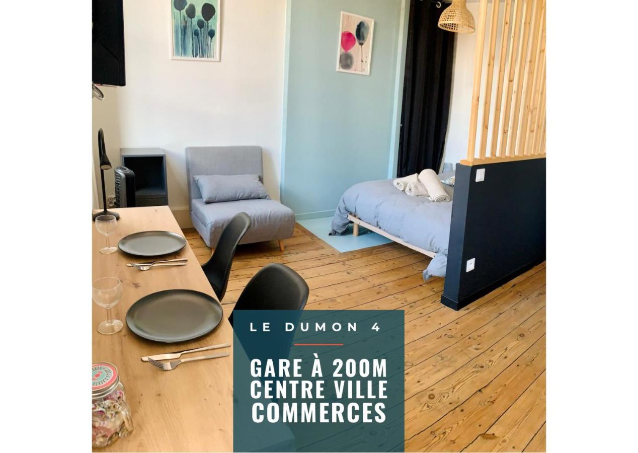 Le Dumon 4 - Studio Neuf Lumineux Calme - Wifi - Gare 200M Agen Exterior photo